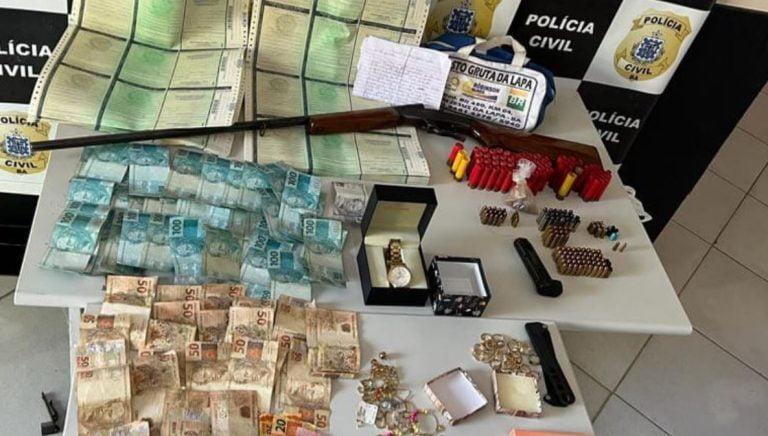 Quadrilha que roubou 820 mil reais em joias e celulares teve integrantes presos Barreiras, Bom Jesus da Lapa e Santa Maria da Vitória