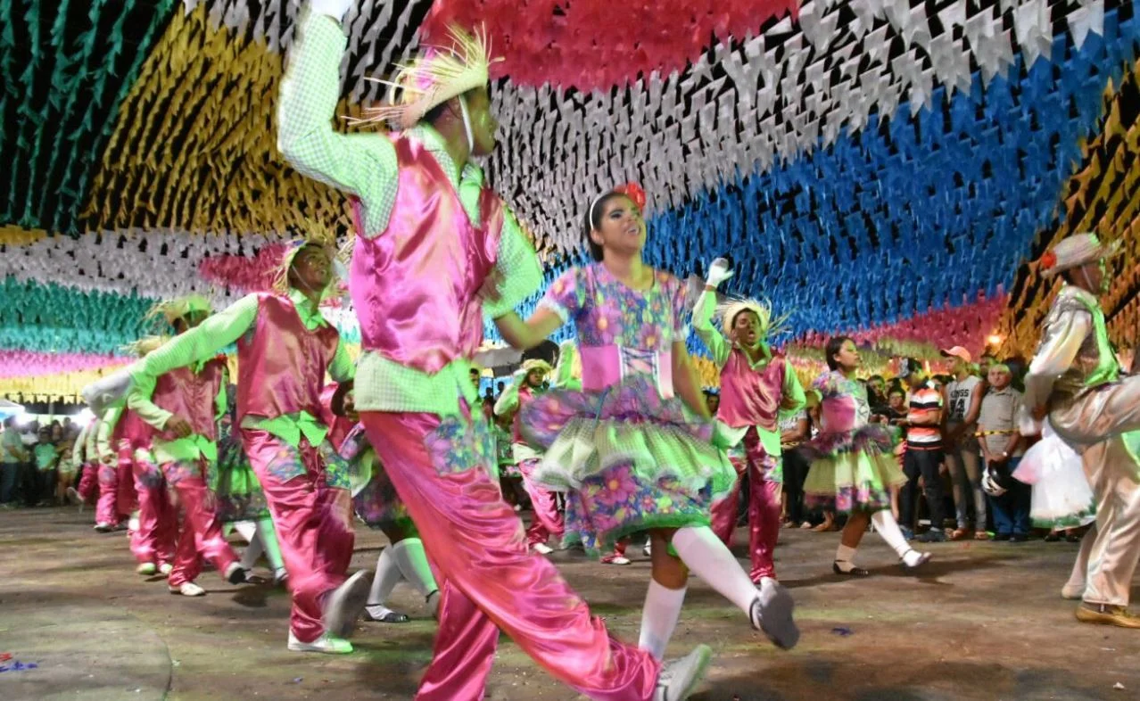 concurso de quadrilhas juninas são joão do gurutuba