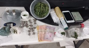 Homem foi preso com mais de meio quilo de maconha em Guanambi