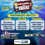 programação do São Pedro de Iuiu 2022
