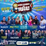 programação do São Pedro de Iuiu 2022