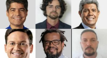 Partidos registraram seis candidatos ao Governo da Bahia