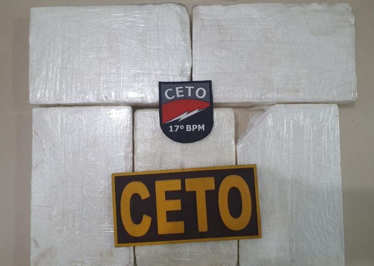 Cocaína apreendida em guanambi