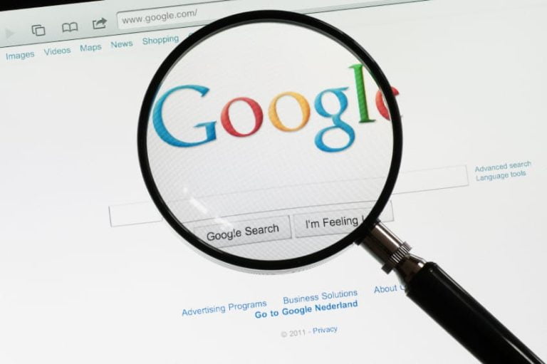 Portal de busca do Google