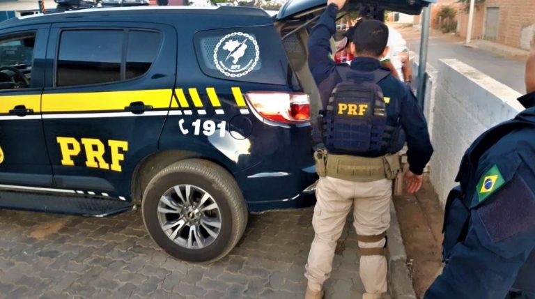 PRF prisões roubo de carga bom jesus da lapa