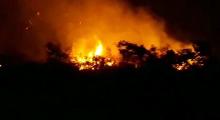 Incêndio próximo a Caetité