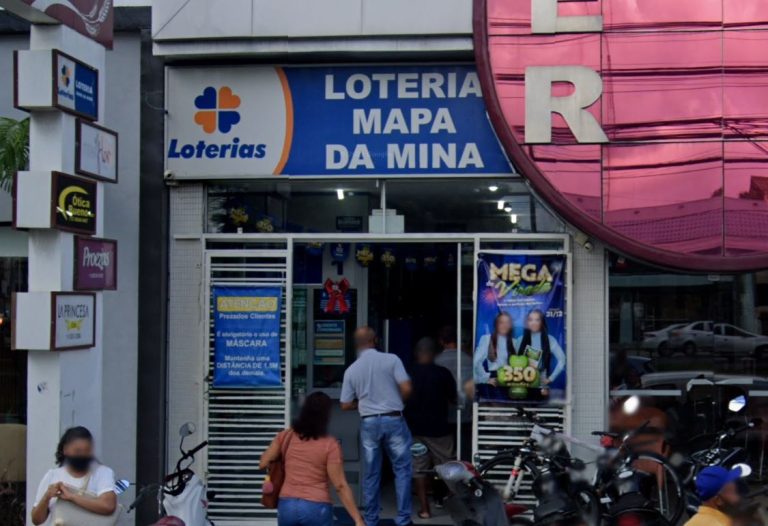 loteria Mapa da Mina Mega Sena