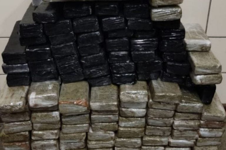 Carga de 130 quilos de maconha que seria distribuída em Vitória da Conquista foi apreendida em Jequié
