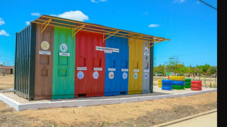 Vitória da Conquista granhou primeiro ecoponto para descarte de lixo reciclável