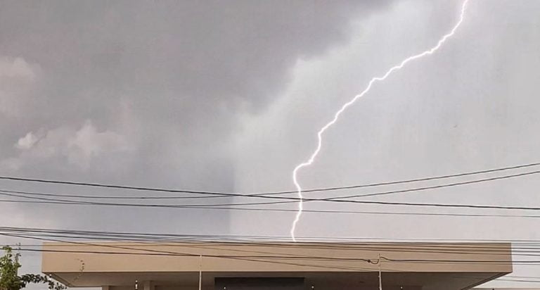 Temporal raios Guanambi