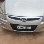 Um dos carros dos criminosos
