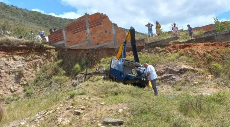 Deputado federal, candidato e piloto sobreviveram a acidente de helicóptero na Bahia