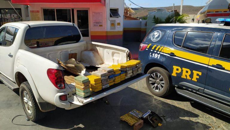 Apreensão PRF Cocaína Caetité