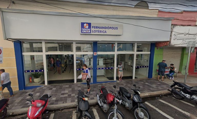 Premio concurso 2525 da Mega-Sena Fernandópolis