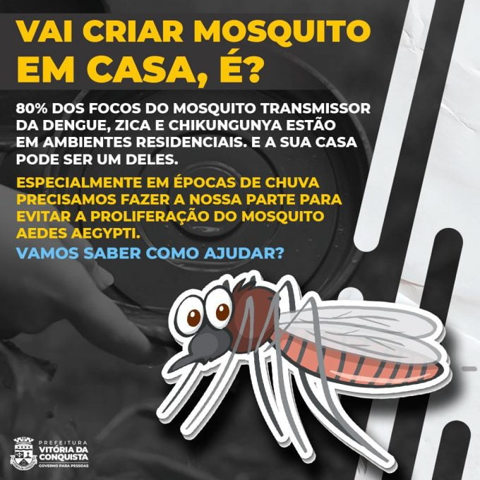 Prevenção Aedes aegypti - Vitória da Conquista