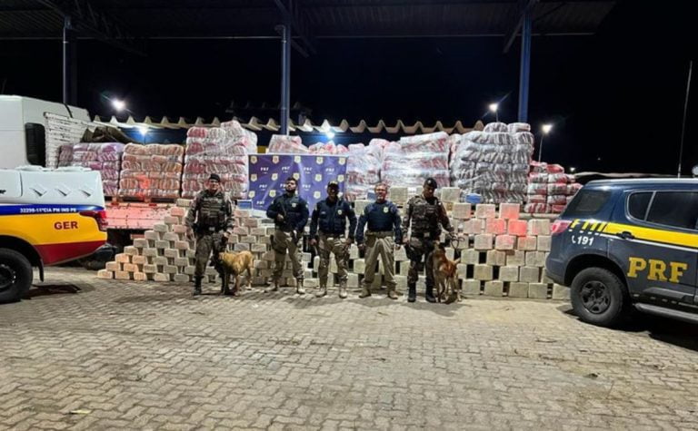 Tonelada de cocaína Montes Claros Salvador