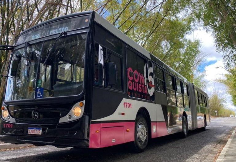 ônibus articulados em Vitória da Conquista