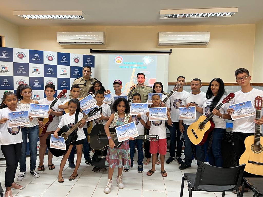 Projeto da Polícia Militar em Barreiras abrirá inscrições para aulas gratuitas de violão