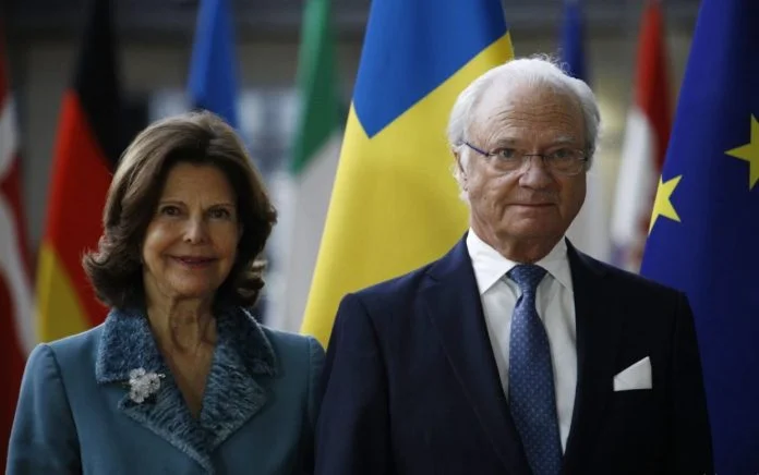 Rei e rainha da suécia