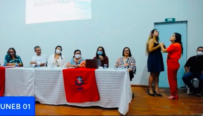 aluna surdocega Bahia