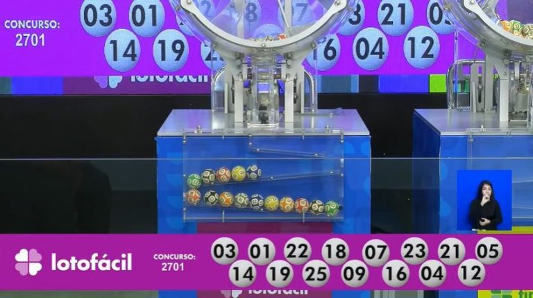 Concurso 2701 da Lotofácil