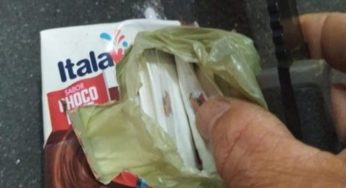 PRF encontrou maconha e cocaína escondidas em embalagens de achocolatado em Vitória da Conquista