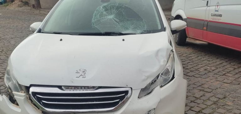 Motociclista fraturou perna após colisão com automóvel em Guanambi