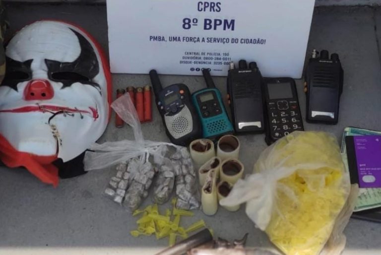 Uma cadela policial ajudou na captura de um trio de criminosos no sul do Estado