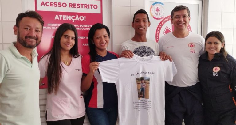 homenagem médio Samu Guanambi