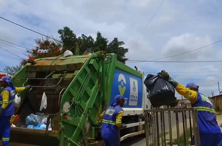 Coleta de lixo será feita no período da noite em alguns bairros de Vitória da Conquista