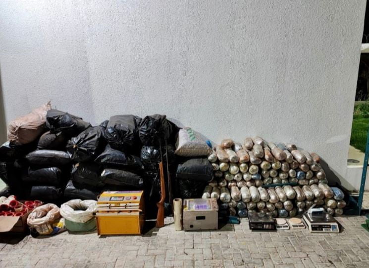 PM encontrou 634 kg de maconha avaliados em R$ 2 milhões no interior da Bahia