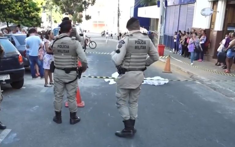 Acidente atropelamento Centro de Vitória da conquista