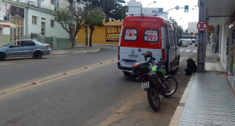 Atropelamento - Centro de Guanambi