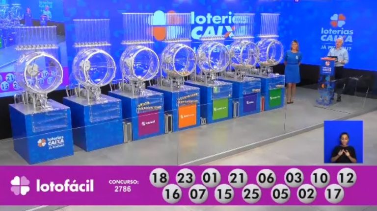 Concurso 2786 da Lotofácil