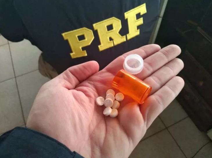 PRF apreendeu 89 comprimidos de anfetaminas na rodovias baianas neste final de semana