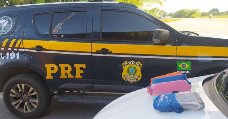 apreensão de drogas tanque de combustível PRF