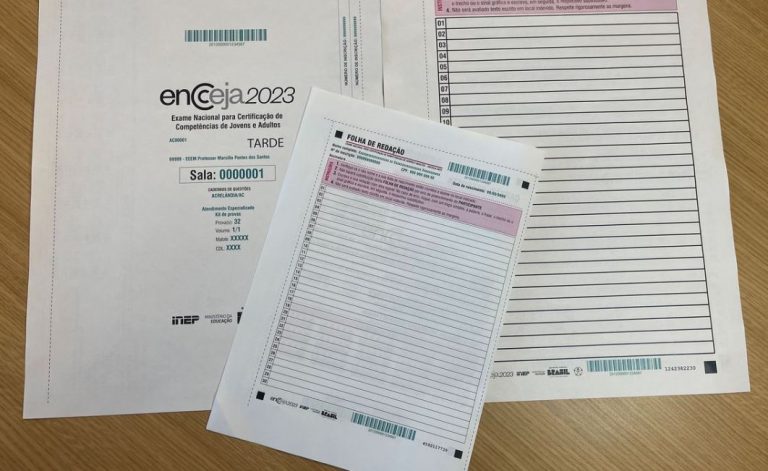 Abertas as inscrições para o Encceja 2023