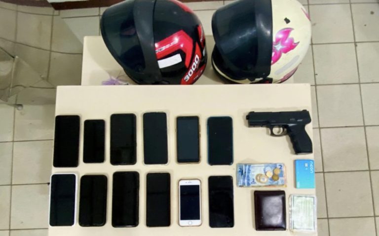 arrastão celulares vitória da conquista