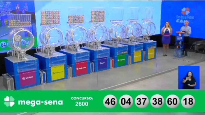 Concurso 2600 da Mega-sena