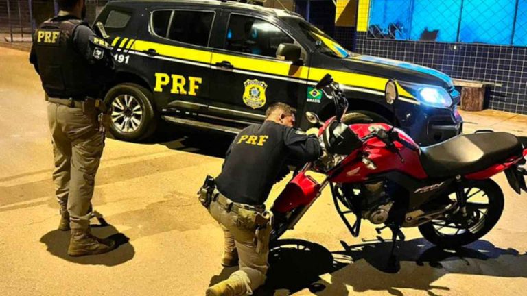 PRF moto furtada sao paulo guanambi
