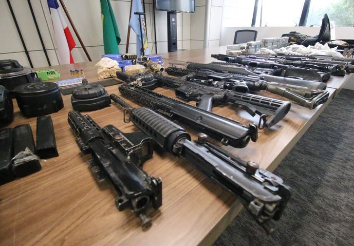 Polícia realiza maior apreensão de fuzis em um único dia na Bahia