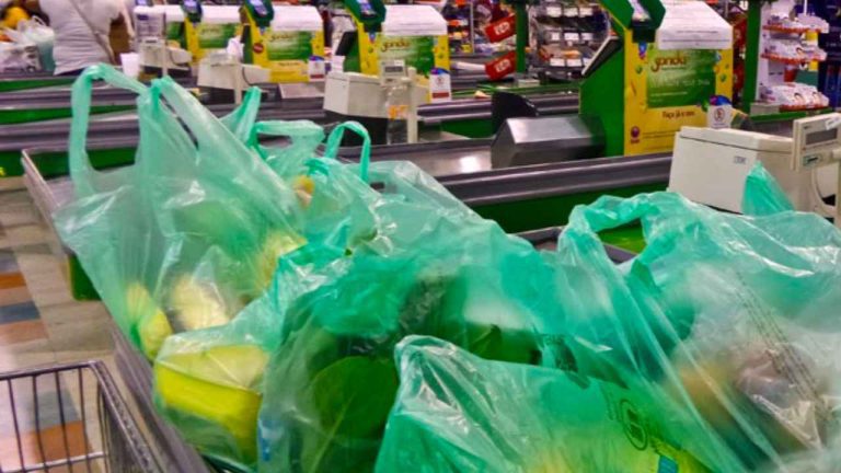 proibição de sacolas plásticas