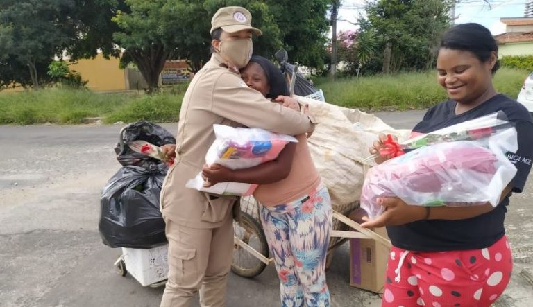 Projeto Patrulha Solidária e entidades realizam Campanha do Agasalho em Vitória da Conquista