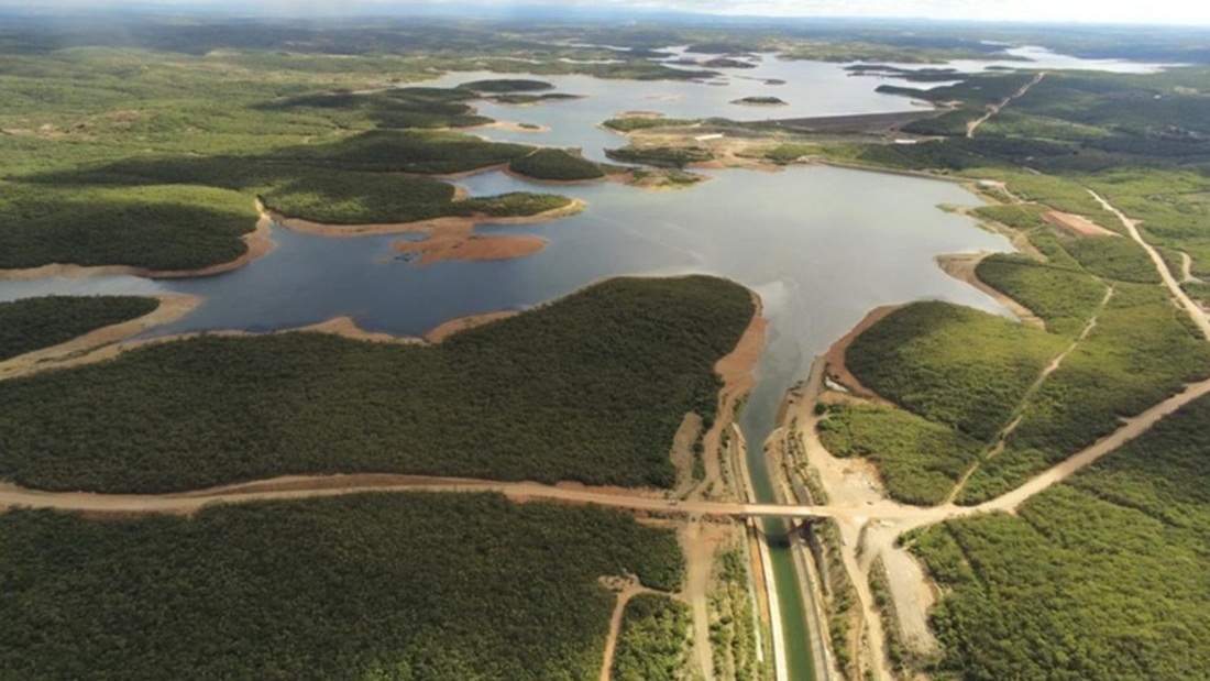 Águas da transposição do rio São Francisco chegaram ao Ceará após instalação de novo sistema de bombeamento