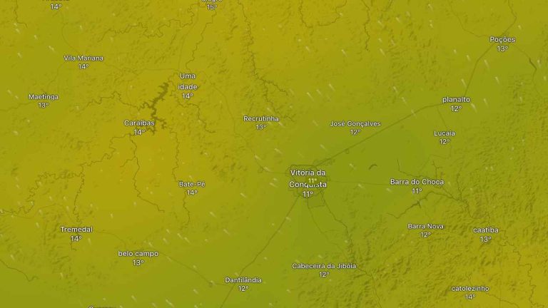 previsao frio julho 2023 vitoria da conquista