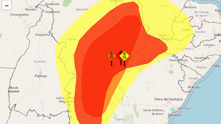 Alerta vermelho onda de calor