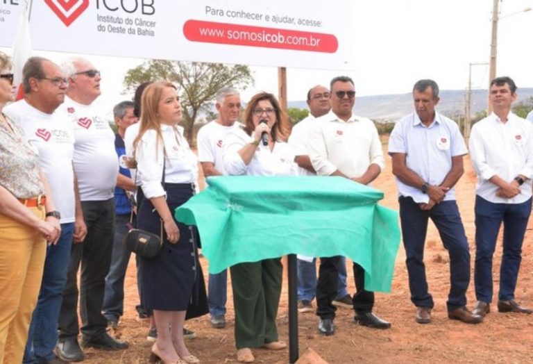 Entidade lança pedra fundamental para construção do Hospital Oncológico em Barreiras