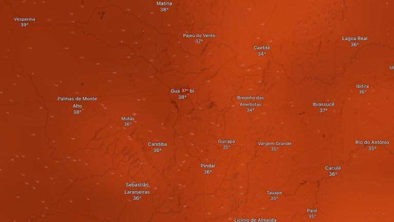 Calor regiao de guanambi