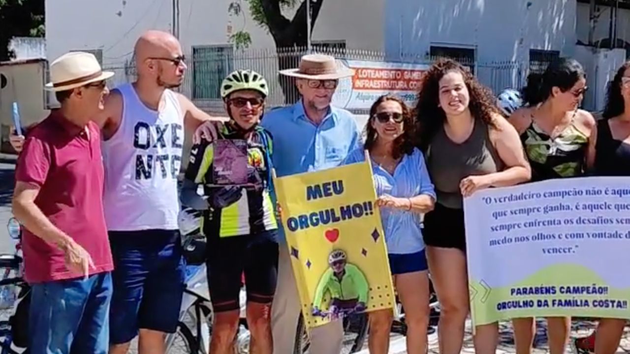 Aos 62 anos, ciclista pedalou de São Paulo a Guanambi-Bahia, em sete dias