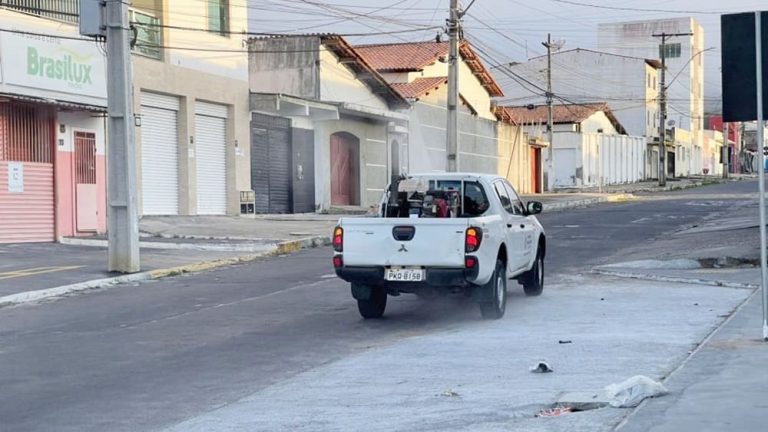 Pulverização como carro fumacê inicia na próxima semana em Vitória da Conquista